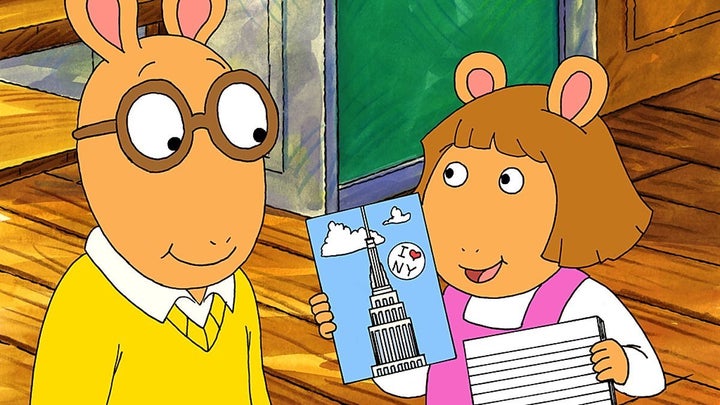 A still from the television show, "Arthur."