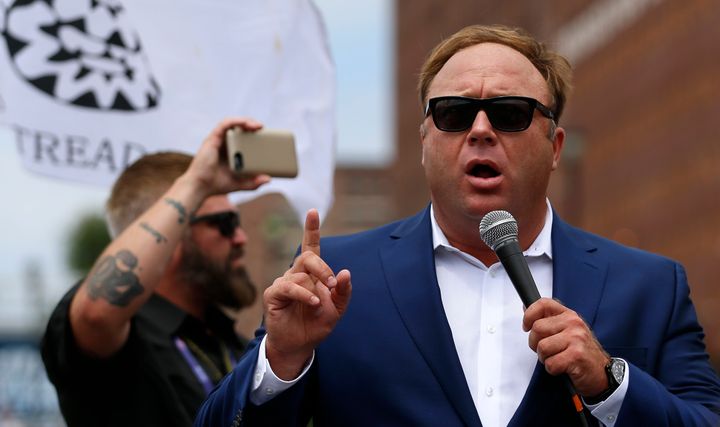 Alex Jones was an ardent supporter of Trump during the campaign.