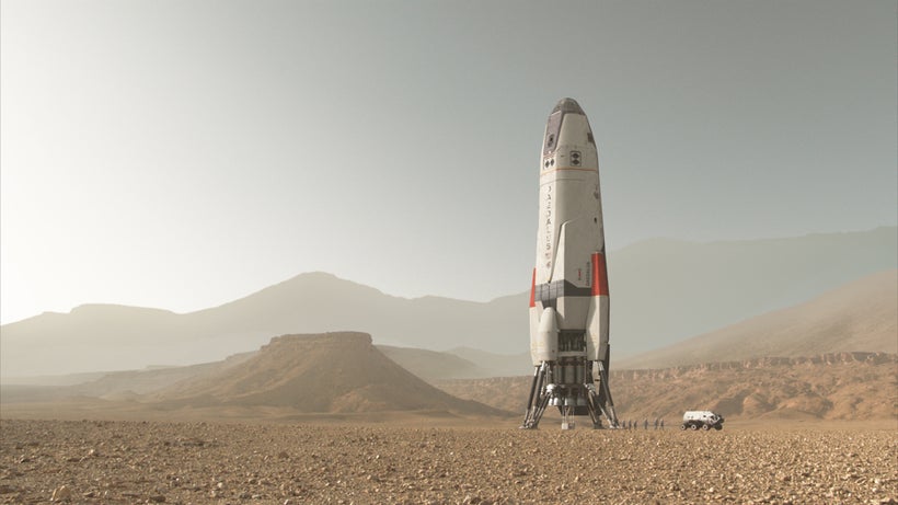 The Daedulus on Mars.