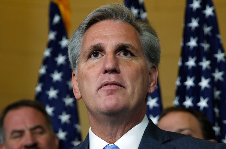 House Majority Leader Kevin McCarthy (R-Calif.) is willing to overlook Steve Bannon's past and give him a chance in the White House.