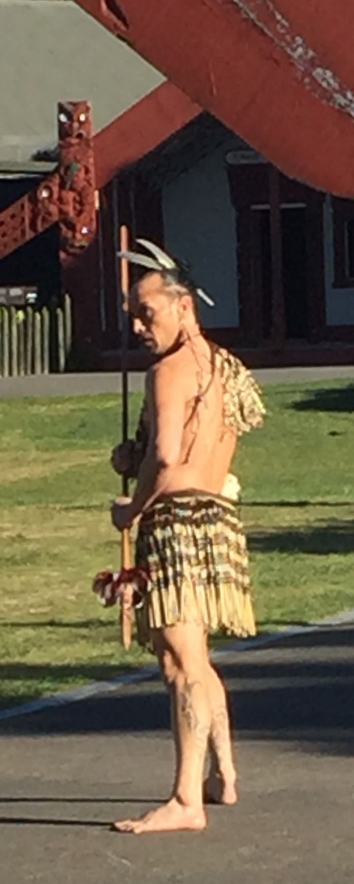 A Maori Warrior (performance)