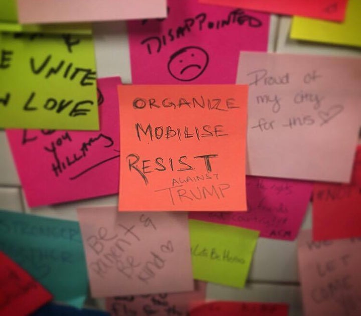 A few messages among the thousands posted on the wall in Manhattan’s Union Square subway station.