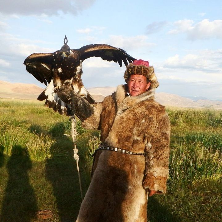 Eagle hunters in Mongolia. It’s real.