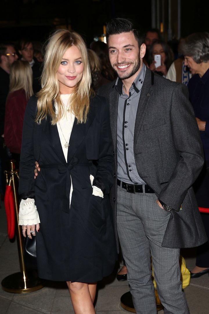 <strong>Laura Whitmore and Giovanni Pernice</strong>