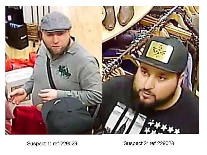 Police want to speak to these two men 
