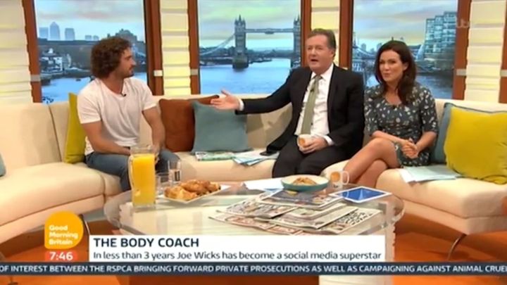 <strong>Joe Wicks appeared on Wednesday's 'Good Morning Britain'</strong>