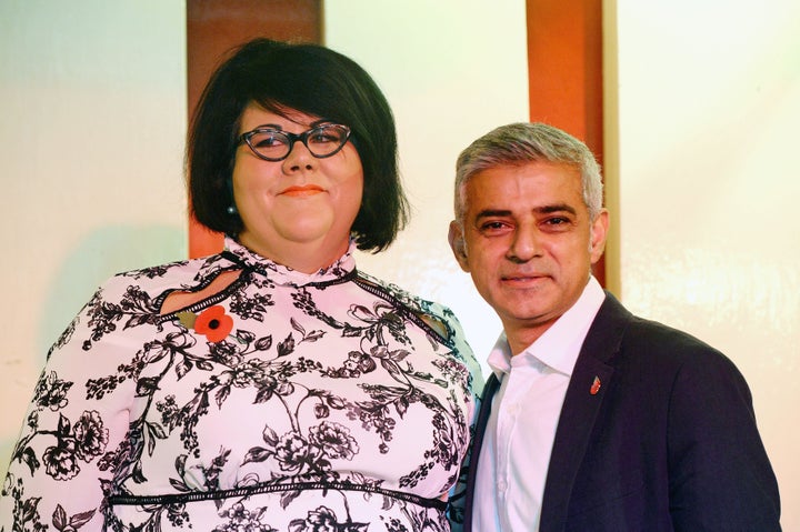 Khan and Lame pictured at the 100 Club in London