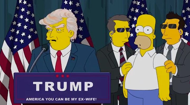 <strong>The Simpsons predicted Donald Trump’s presidency 16 years before his election</strong>