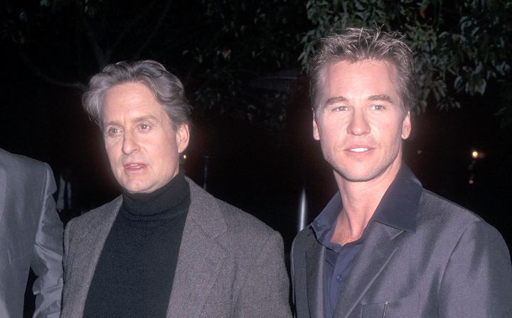 Val Kilmer revealed Tuesday night that Michael Douglas has apologized for incorrectly revealing Kilmer was battling cancer. 
