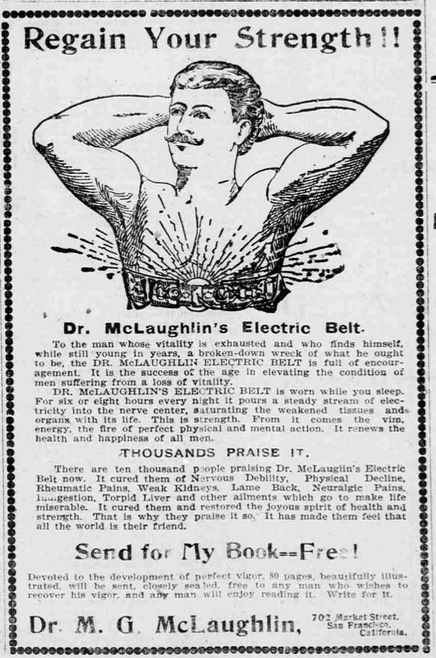 An 1901 advertisement in <em>The Pacific Commercial Advertiser</em>