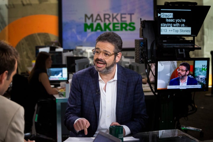 Isaac Lee, Univision's chief news, entertainment and digital officer, speaks during a Bloomberg Television interview in New York on June 8, 2015.