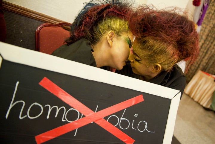 Homosexuality is banned in Myanmar. 