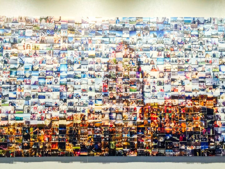 <p>Part of Hilton Cleveland Downtown’s Selfie Wall</p>