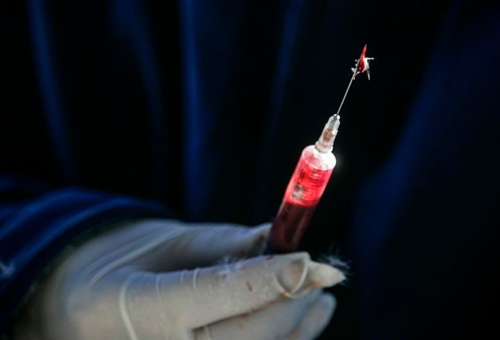 Blood sample from a turkey in Romania, which had an outbreak of H5N1 in 2007