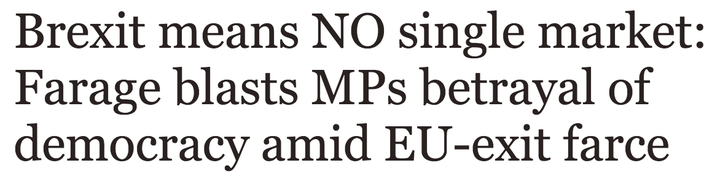 A headline from the Daily Express (October 2016)