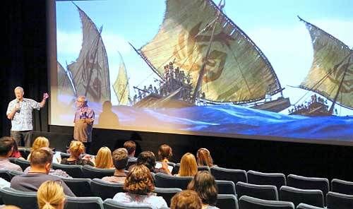 John Musker and Ron Clements discuss the aspects of Oceanic History & culture that influenced “Moana” ‘s storyline.