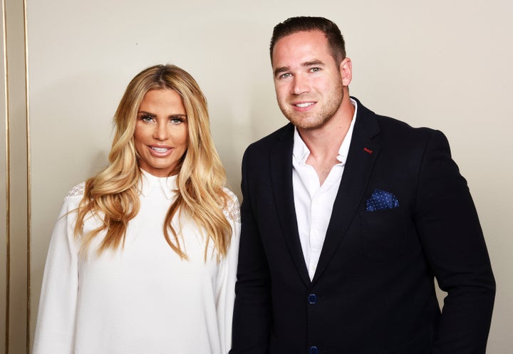 Katie Price and husband Kieran Hayler