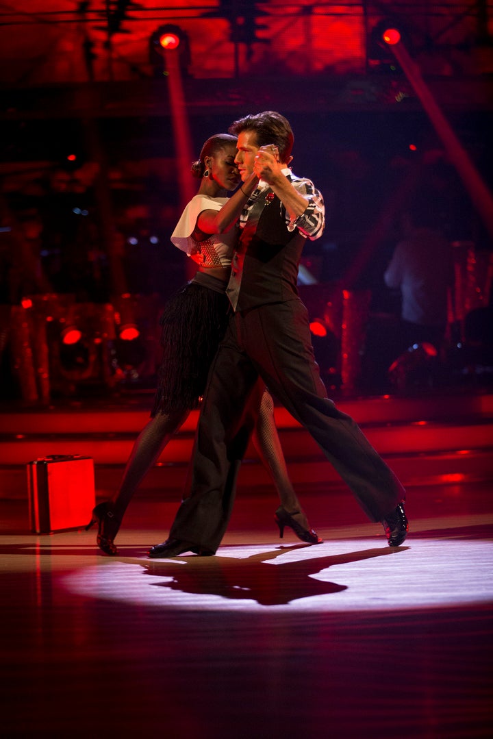 Danny and Oti on 'Strictly'