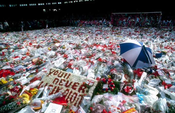 <strong>Hundreds of thousands of tributes are laid in memory of the 96 people who died at Hillsborough in 1989</strong>