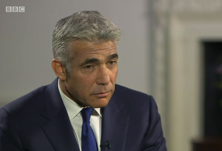 <strong>Yair Lapid accused Labour leader Jeremy Corbyn of having 'a problem with Jews'.</strong>