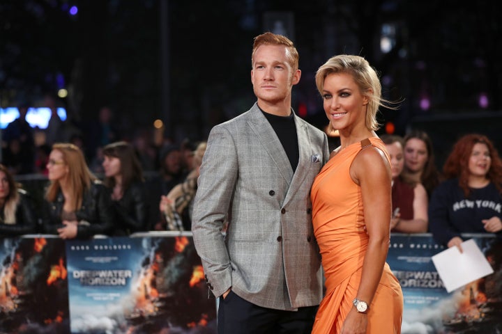 <strong>Greg Rutherford and Natalie Lowe</strong>