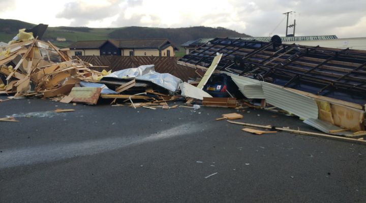 <strong>The damage appears to have been most extensive in Wales </strong>