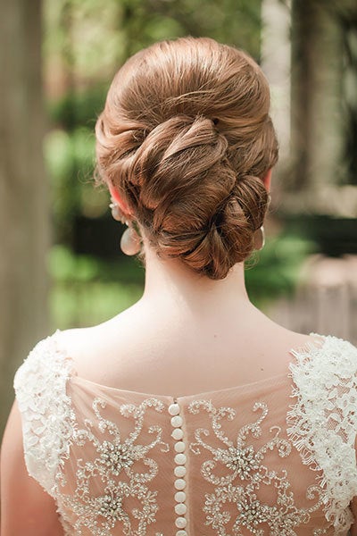 Combine coils of hair to form a breathtakingly intricate updo.