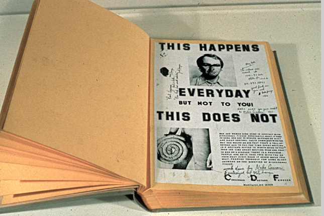 <p><em>Sexual Fantasies Vol 1</em>, 1971-73 </p><p>10x15x2.5 inches, 130 pages</p><p>Collected from some living American artists, hardbound book and collage</p>