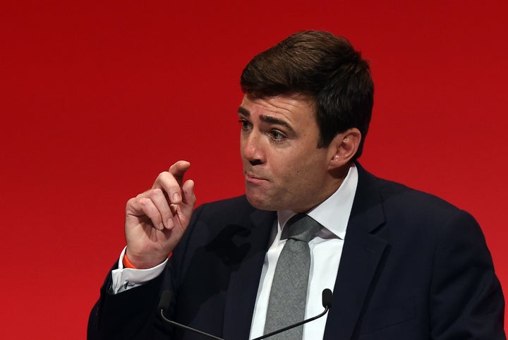 <strong>Andy Burnham, the last Labour Health Secretary, was one of the signatories</strong>