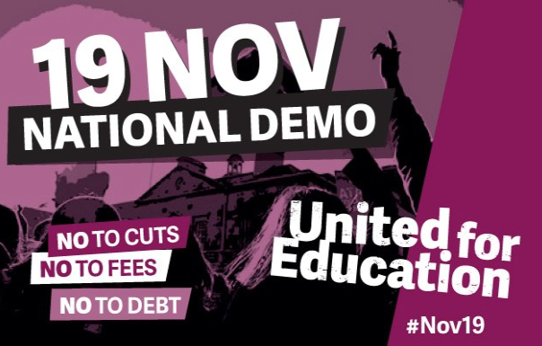 <strong>The NUS and UCU United for Education demo is set to take place on November 19.</strong>