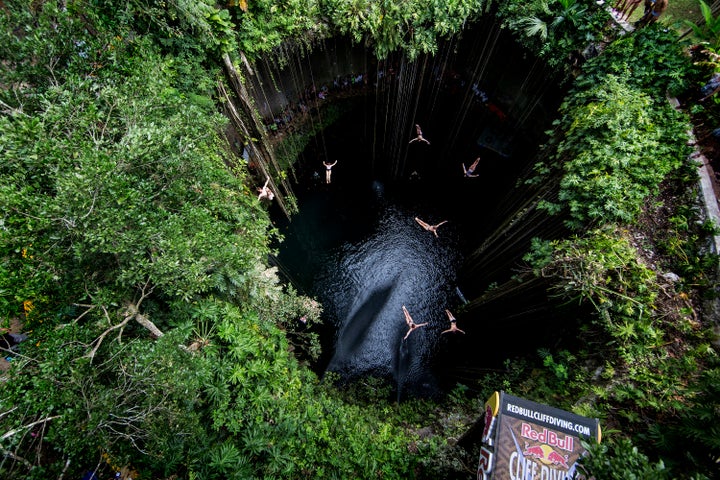 Ik Kil Cenote on Mexico’s Yucatan Peninsula.