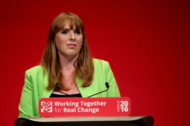 <strong>Shadow Education Secretary Angela Rayner will address protesters at the rally. </strong>