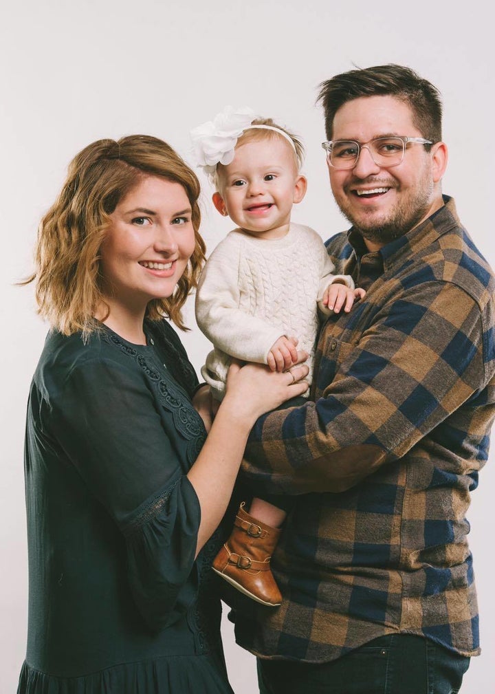 The dad hopes his family portrait makes others smile and laugh.