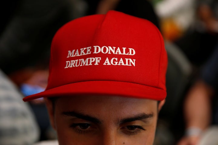 The company behind these hats has filed for bankruptcy protection.