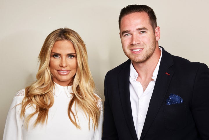 Katie Price and third husband Kieran Hayler