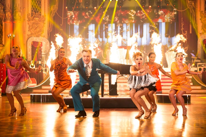 <strong>Ed Balls performed a Jive on Saturday's show</strong>