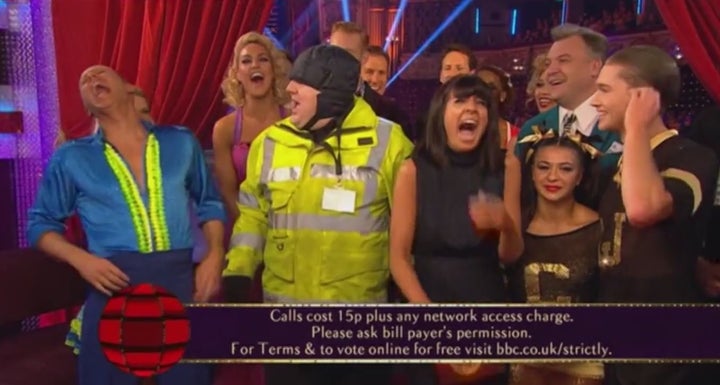 <strong>Peter Kay made a suprise appearance on 'Strictly Come Dancing'</strong>