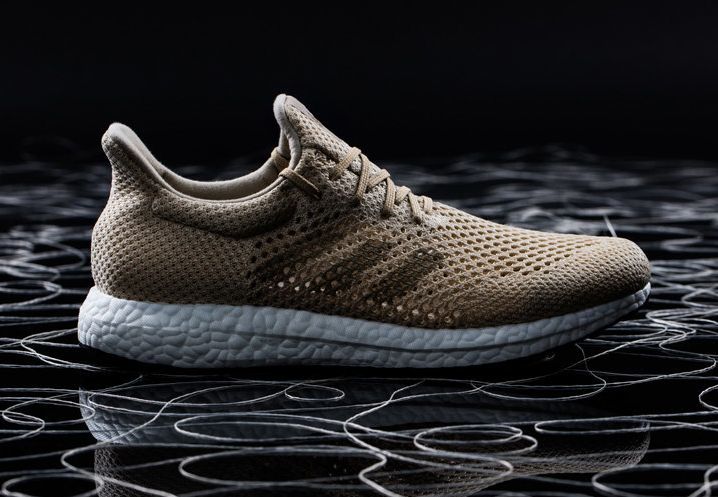 Adidas has unveiled a running shoe that features 100% biodegradable fabric. The Futurecraft Biofabric, pictured, is currently just a prototype.