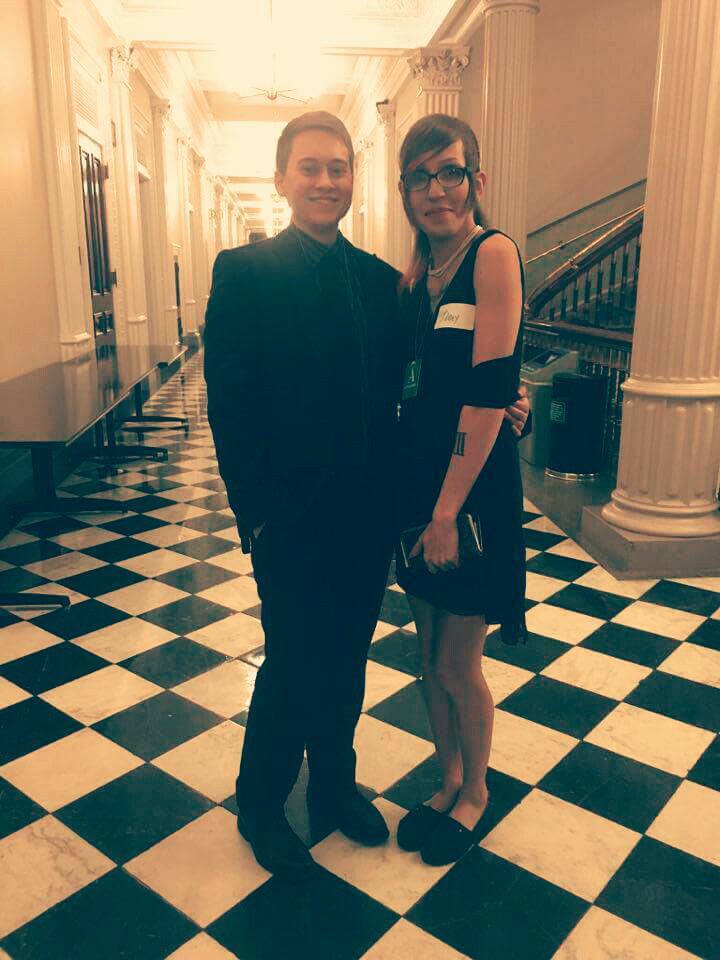 Me and Roman at The White House.