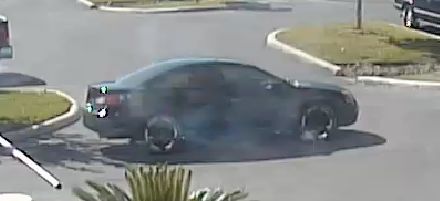 Police have identified this vehicle as the one driven by the suspect following the shooting.