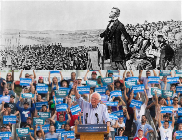 Sanders Can Be The Lincoln Of Our Times Huffpost - 