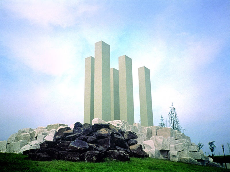 Olympic Park - Permanent Installation, Seoul S. Korea, 1987