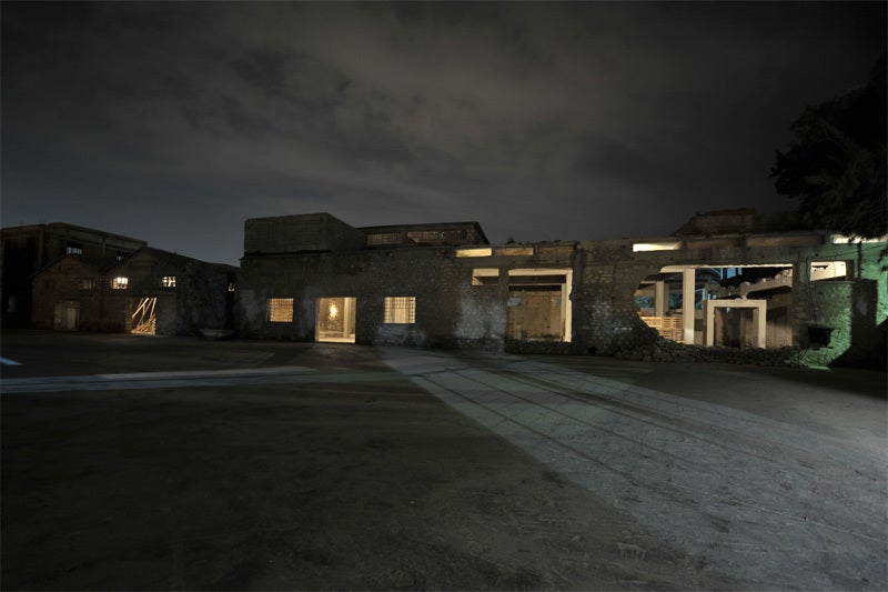 Old Oil Factory - Installation in 7 Buildings, Eleusina Greece, 2010