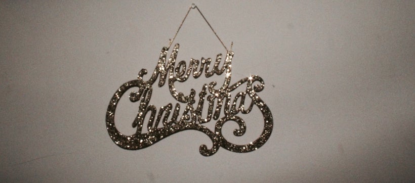 Deck the Halls with lots of glittery accessories.