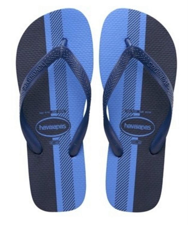 different color flip flops