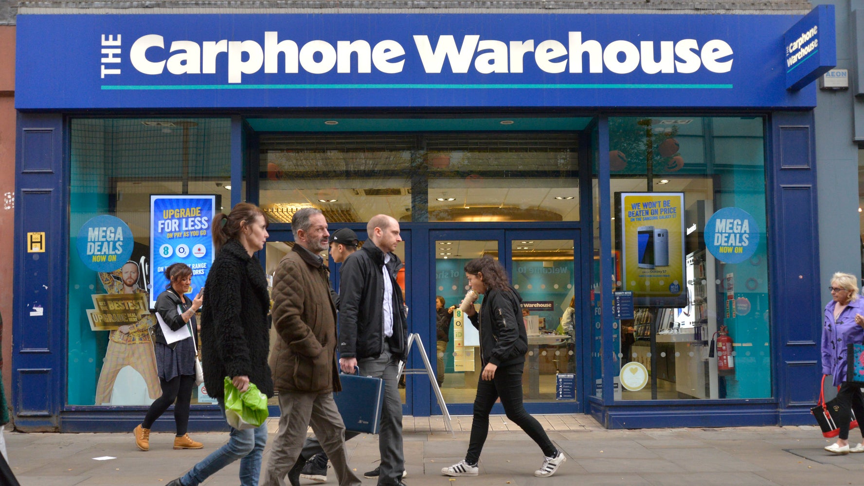 Carphone warehouse upgrade deals