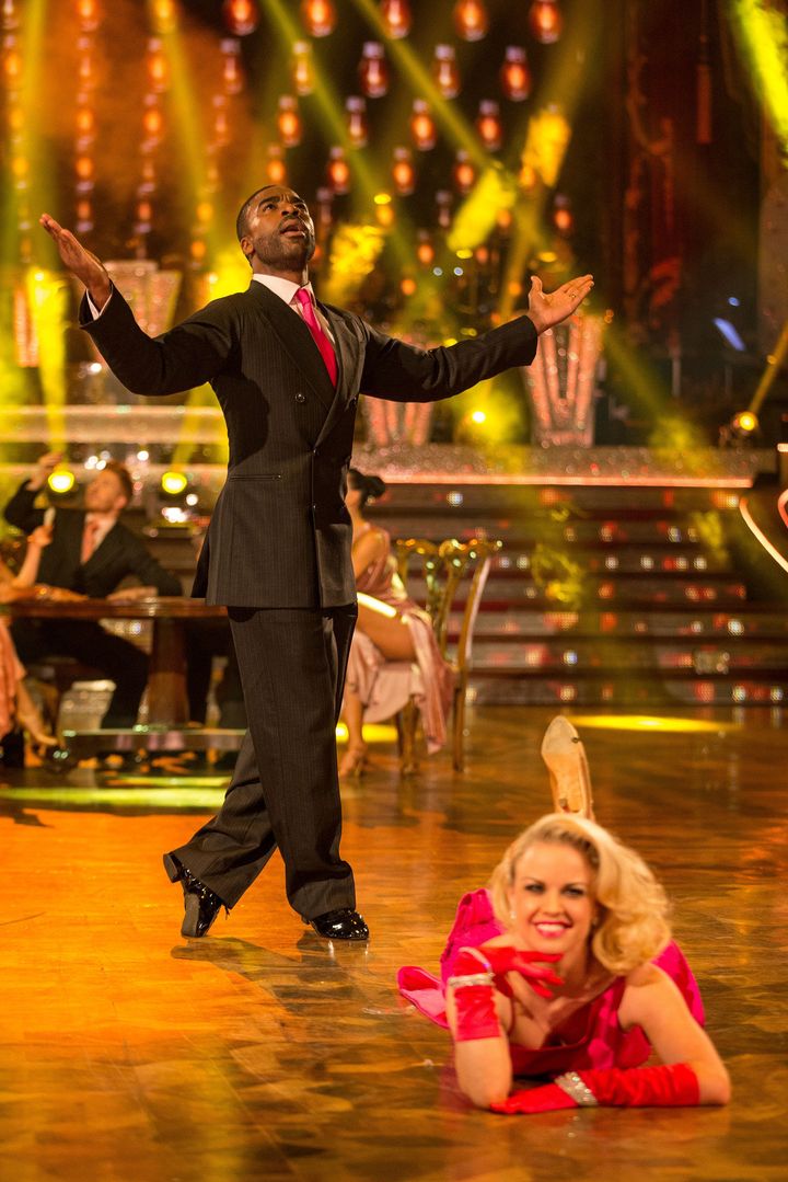 Ore is currently competing on 'Strictly Come Dancing'