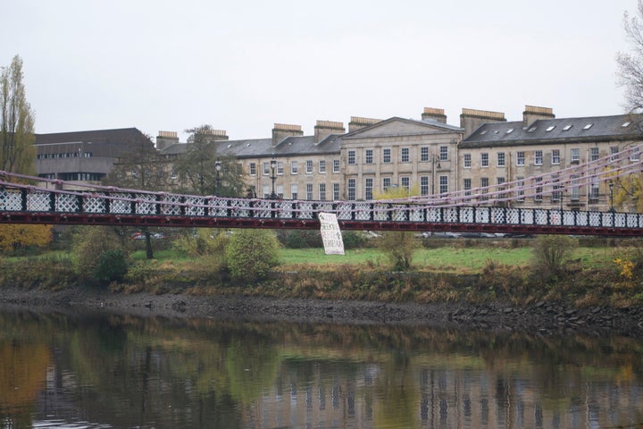 South Portland Street Suspension Bridge