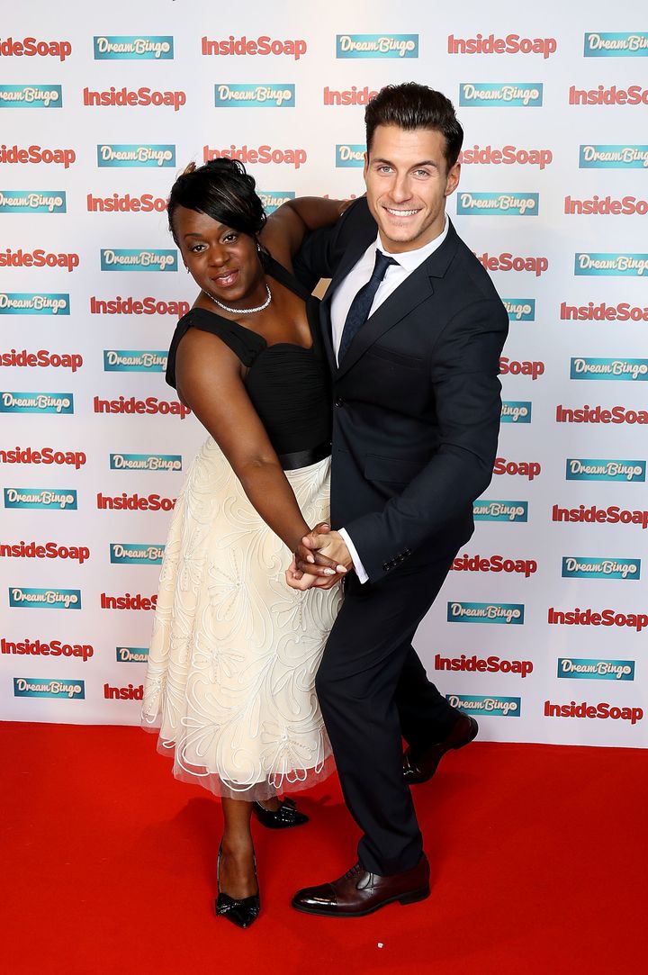 Gorka Marquez was paired with 'EastEnders' star Tameka Empson on this year's series.