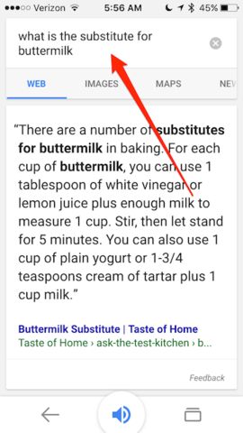Google search for ingredient substitutions.
